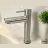 Vòi Lavabo lạnh 2 tấc ống tròn Inox 304
