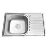 Chậu Rửa Chén 1 ngăn có cánh inox 201 75x45cm