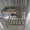 Chậu Rửa Chén 1 ngăn có cánh inox 201 75x45cm
