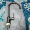 Vòi rửa chén bát lạnh inox 304 phủ nano xám