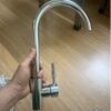 Vòi rửa chén nóng lạnh inox 304 đúc nguyên khối