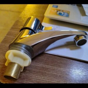 Vòi rửa mặt Lavabo lạnh dấu hỏi mạ Crom